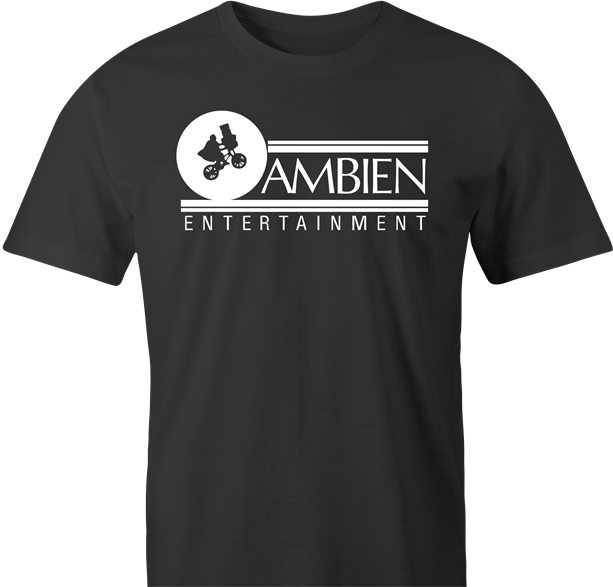 hilarious Ambien men's black t-shirt  