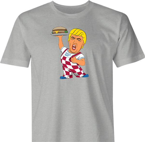Funny Donald Trump Bigly Boy Parody Men's T-Shirt