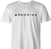funny friends bredrin t-shirt men's white