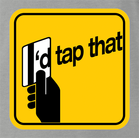 Funny Canadian I'd tap that ash grey t-shirt