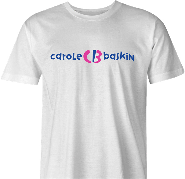 Funny Carole tiger ice cream logo Mashup Parody T-Shirt White Men's