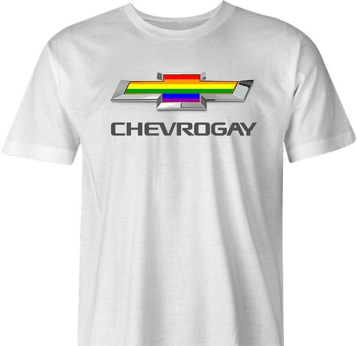 Hilarious Chevrogay Gay Rainbow T Shirt Big Bad Tees