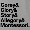 funny corey hotline t-shirt men's grey