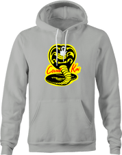 Funny Covid kai - Karate martial arts men's grey Parody hoodie