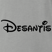 Funny Florida Governor Ron DeSantis World Parody Ash Grey T-Shirt