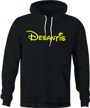 Funny Florida Governor Ron DeSantis World Parody Black Hoodie