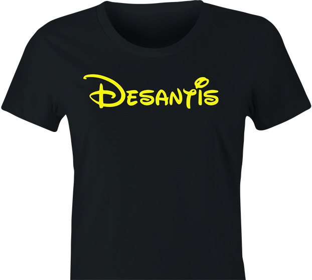 Funny Florida Governor Ron DeSantis World Parody Women's Black