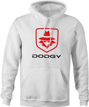 Funny Dodgy cars - Great Tee For Your Secretive Friends Parody White Hoodie