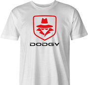 Funny Dodgy cars - Great Tee For Your Secretive Friends Parody White Men's T-Shirt