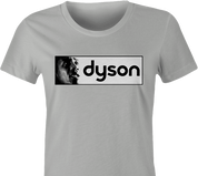 funny terminator miles dyson t-shirt women's ash