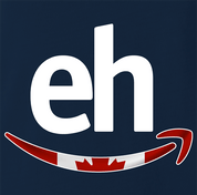 funny Canadian Eh - Amazon Canada Parody white men's Navy Blue t-shirt