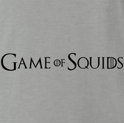 Funny Squid Game, GoT, Game Of Thrones Mashup Parody Ash Grey T-Shirt