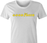 Funny Good Beer and Goodyear Tires parody t-shirt white women's
