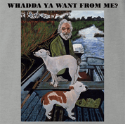 Funny Goodfellas Dog Painting - Tommy's Mother's House Parody Ash Grey T-Shirt