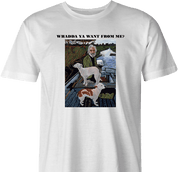 Funny Goodfellas Dog Painting - Tommy's Mother's House Parody White Men's T-Shirt