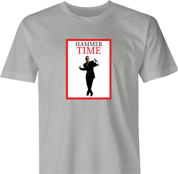 Funny MC Hammer Time Magazine Mashup Parody Men's T-Shirt