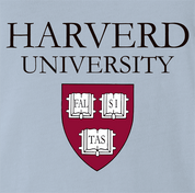 Funny Harvard University Misspelled | Harverd Parody Light Blue T-Shirt
