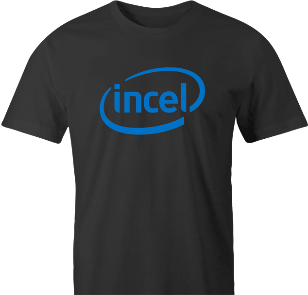 Funny Incel Inside | Involuntary Celibates Parody Men's T-Shirt