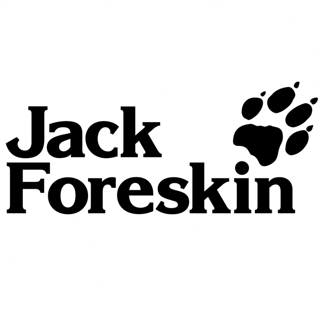 Funny Foreskin Parody White Tee