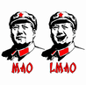 Funny Mao Zedong LMAO Parody White Tee