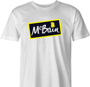 funny t-shirt white men's