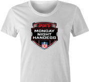 Funny Monday Night Handegg Fantasy Football White Women's T-Shirt
