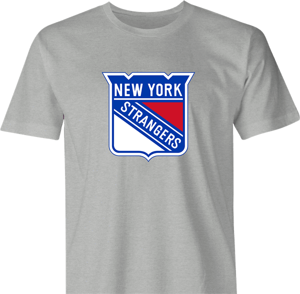 funny NHL Team Parody - New York Rangers Strangers men's t-shirt