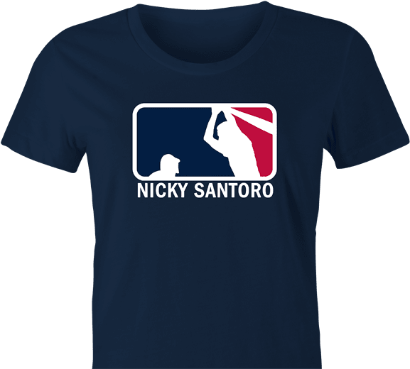 Funny Nicky Santoro meets Billy Batts Baseball Parody t-shirt women's
