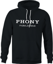 Funny Big Fat Phony Black Hoodie