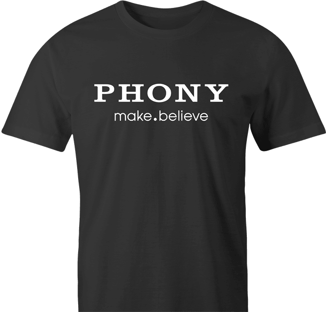 Funny Big Fat Phony Men's T-Shirt