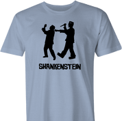 funny prion shank frankenstein mashup men's t-shirt