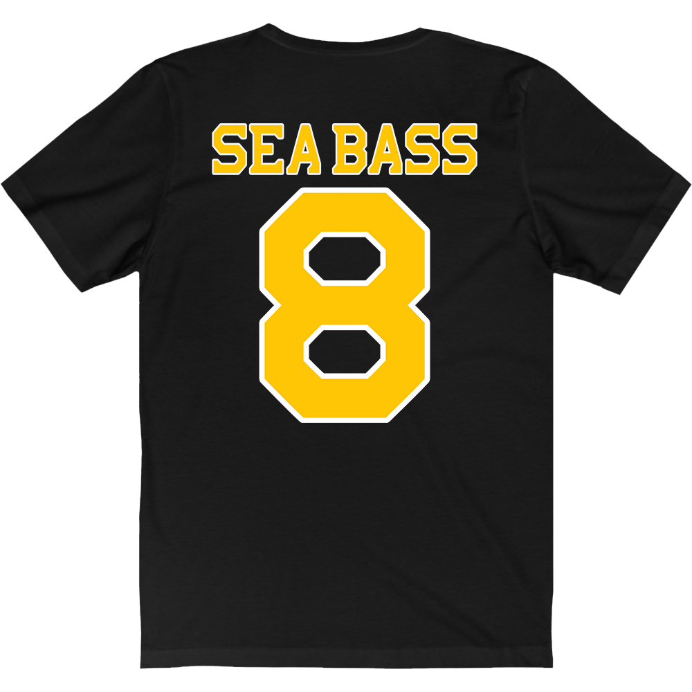 Funny Sea Bass Dumb and Dumber T-Shirt Men's Tee / Black / 2x