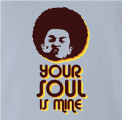 funny mortal kombat shang tsung soul is mine light blue t-shirt