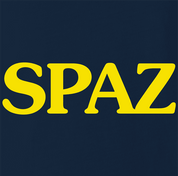 Funny Spaz Canned Food Parody Navy T-Shirt
