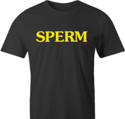 Funny Canned Sperm Parody Men's T-Shirt
