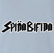 Funny Spina Bifida Spinal Tap Parody Light Blue T-Shirt
