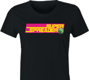 Funny Covid super spreader / Super Soaker  Parody Women's Black