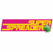 Funny Covid super spreader / Super Soaker  Parody White Tee