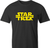 funny Star Trek Meets Star Wars Mashup Parody men's t-shirt