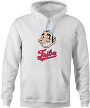 funny Jewish Tribe Cleveland Indians Parody white hoodie