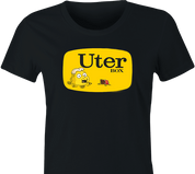 Funny The Simpsons Uter Zorker Parody Women's Black