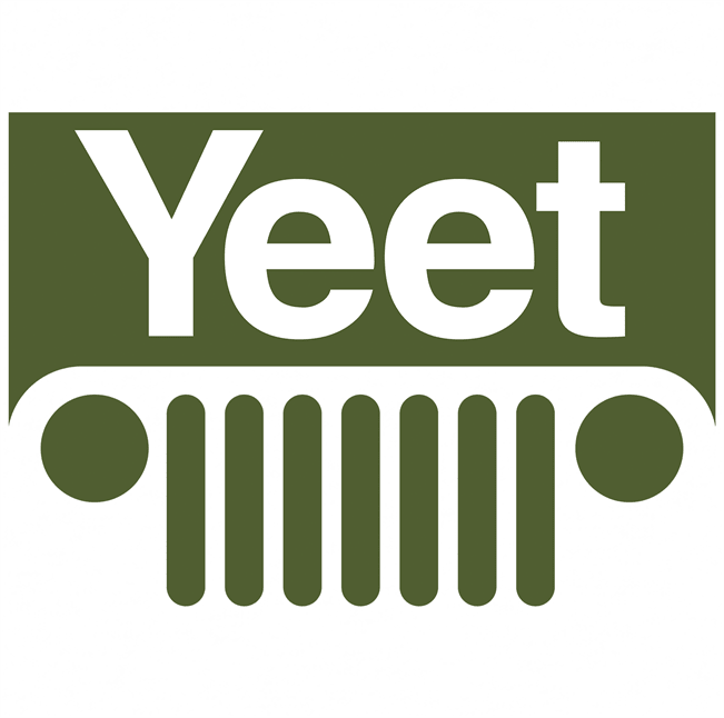 Funny Yeet Slang Parody White T-Shirt