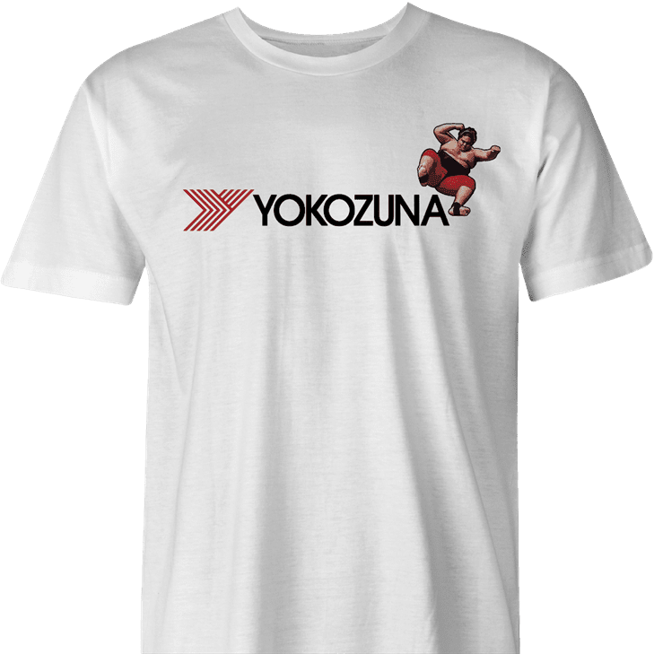 Funny wwf wrestling yokozuna men's t-shirt