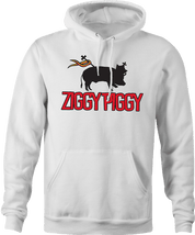 Funny Ziggy Marley - Ziggy Piggy Supermarket Reggae Mashup White Hoodie