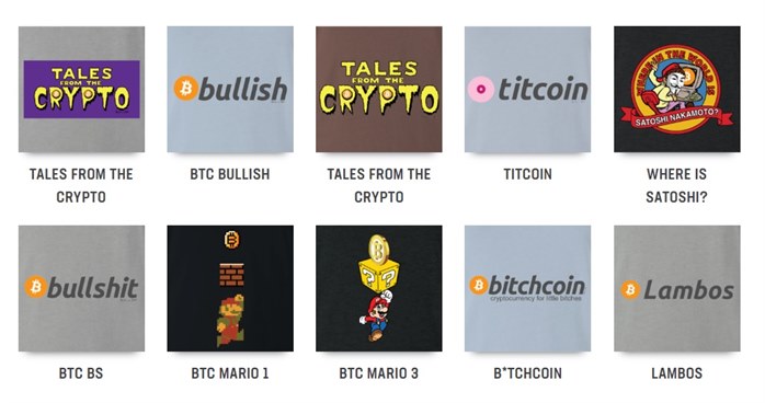 CRYPTO T SHIRT DESIGNS