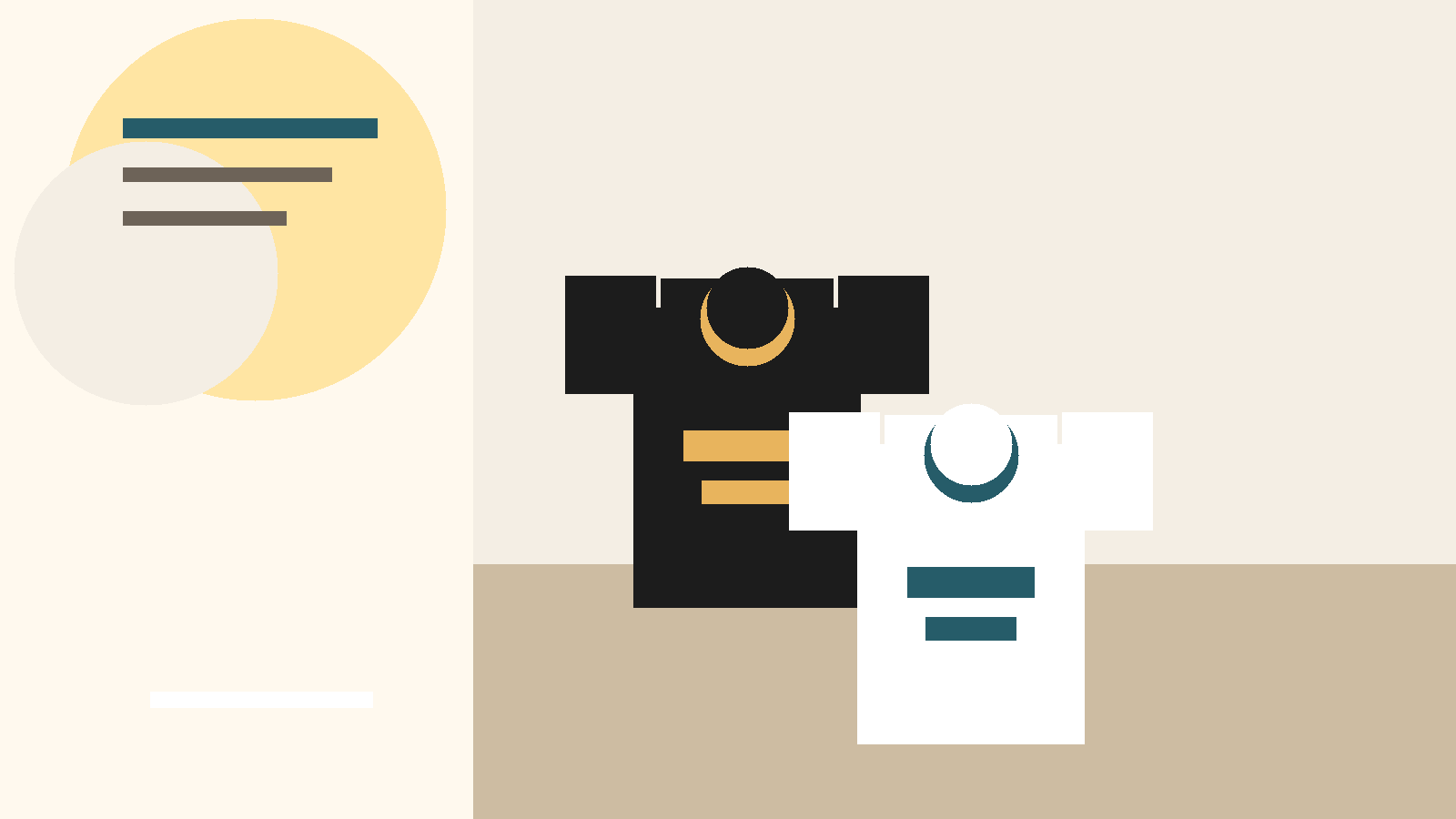 drink and funny t-shirts.