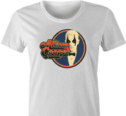 funny anderson cooper allioon cooper alice cooper CNN mashup t-shirt wpmen's white 