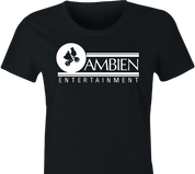 hilarious Ambien women's black t-shirt  