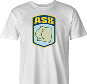 funny bAssmaster t-shirt men's white bAssmasters fishing shirt 