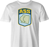 funny bAssmaster t-shirt men's white bAssmasters fishing shirt 